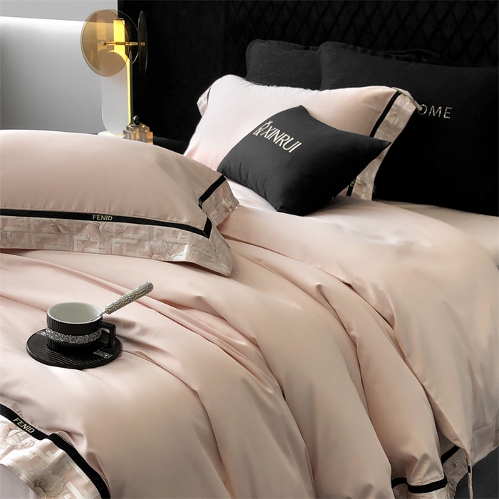 （总）馨蕊家居 2025新款100s高奢典藏简约全棉四件套-维也纳