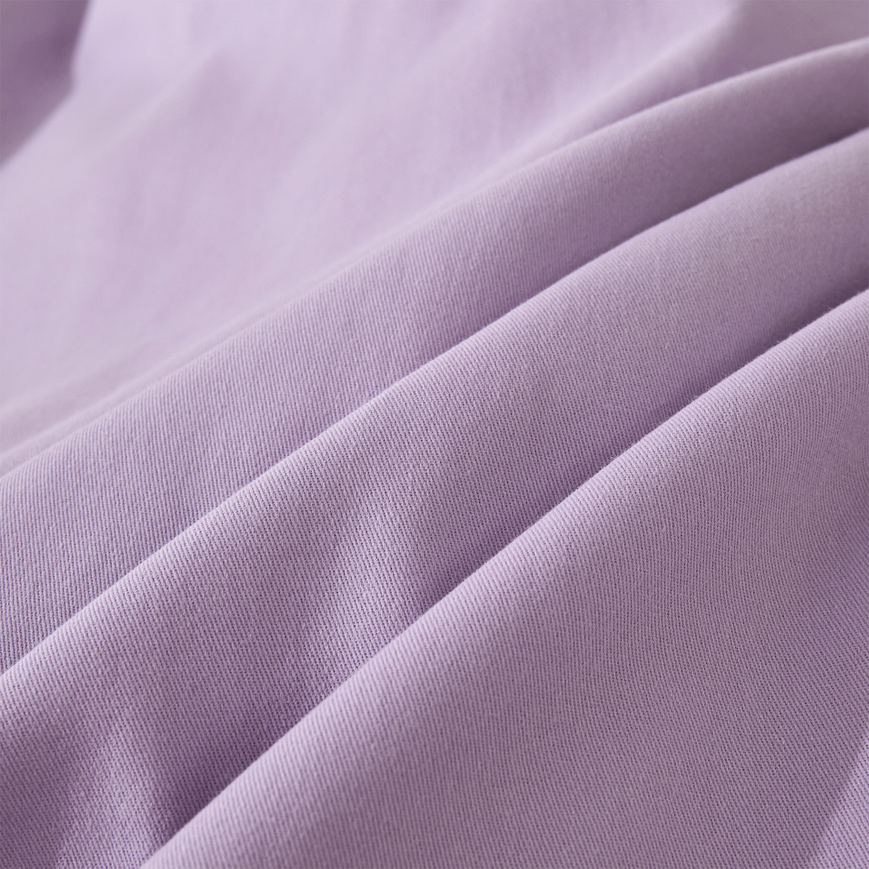 91家纺网 家纺一手货源 找家纺 元元家居（元元被业） 2025秋冬新款全棉纯棉磨毛纯色四件套 慕山紫