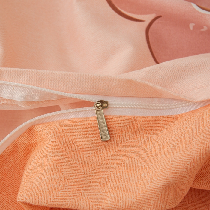 91家纺网 家纺一手货源 找家纺 小叮当家纺仓储工厂店 2025新款（买家秀 不断货）简约时尚全棉纯棉磨毛四件套 花语