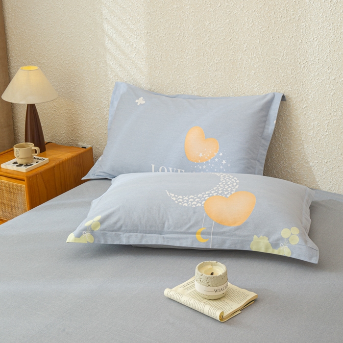 91家纺网 家纺一手货源 找家纺 小叮当家纺仓储工厂店 2025新款（买家秀 不断货）简约时尚全棉纯棉磨毛四件套 星月