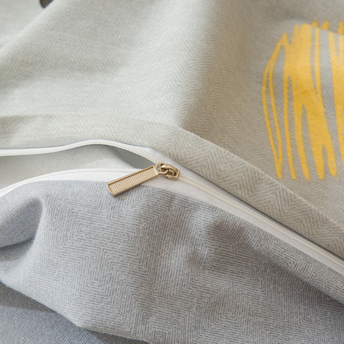 91家纺网 家纺一手货源 找家纺 小叮当家纺仓储工厂店 2025新款（买家秀 不断货）简约时尚全棉纯棉磨毛四件套 幸运星