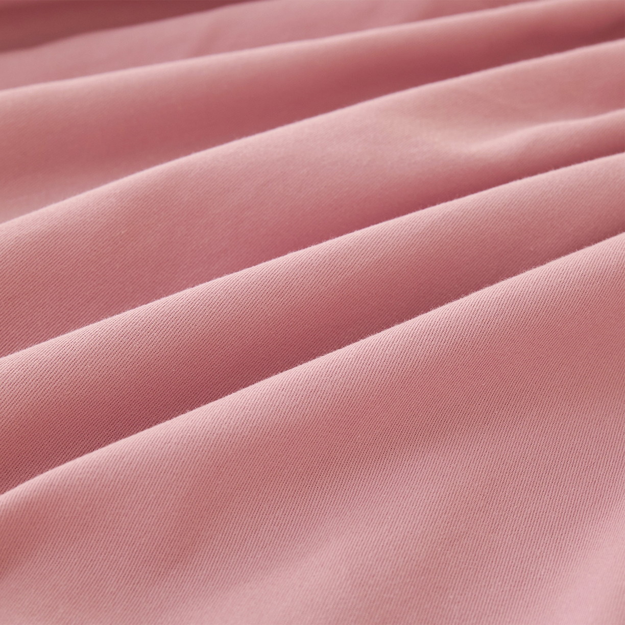 91家纺网 家纺一手货源 找家纺 元元家居（元元被业） 2025新款全棉纯棉磨毛纯色单床笠 芝士粉