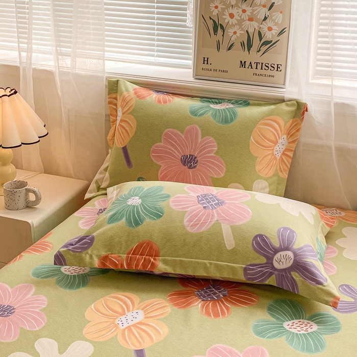 91家纺网 家纺一手货源 找家纺 （总）小叮当家纺仓储工厂店 2025新款（买家秀 不断货）A类全棉纯棉磨毛单枕套 枕套单件