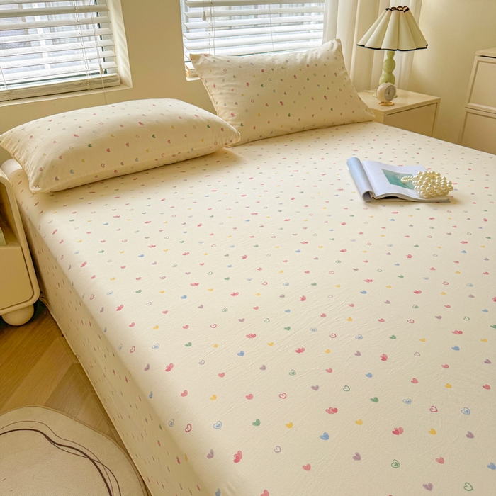 91家纺网 家纺一手货源 找家纺 （总）澜妃 2025新款糯叽叽单床单单品床单床单单件-印花系列CD