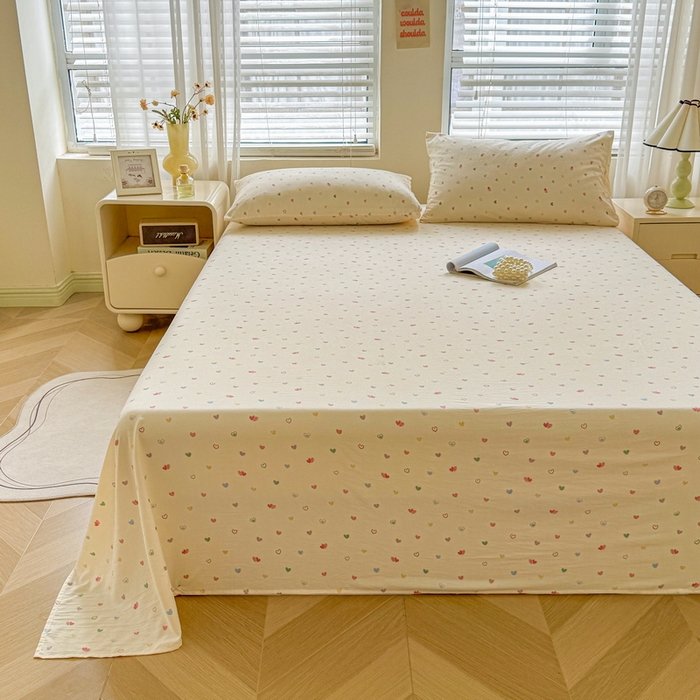 91家纺网 家纺一手货源 找家纺 （总）澜妃 2025新款糯叽叽单床单单品床单床单单件-印花系列CD