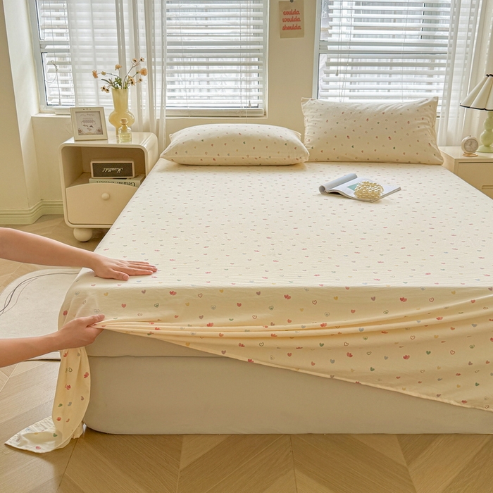 91家纺网 家纺一手货源 找家纺 （总）澜妃 2025新款糯叽叽单床单单品床单床单单件-印花系列CD