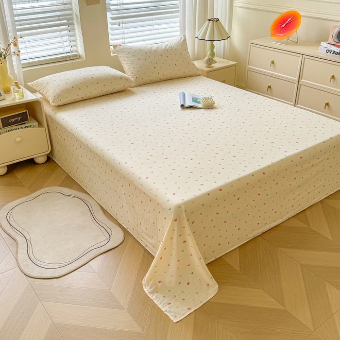 91家纺网 家纺一手货源 找家纺 （总）澜妃 2025新款糯叽叽单床单单品床单床单单件-印花系列CD