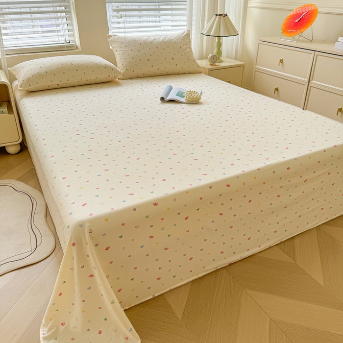 91家纺网 家纺一手货源 找家纺 （总）澜妃 2025新款糯叽叽单床单单品床单床单单件-印花系列CD