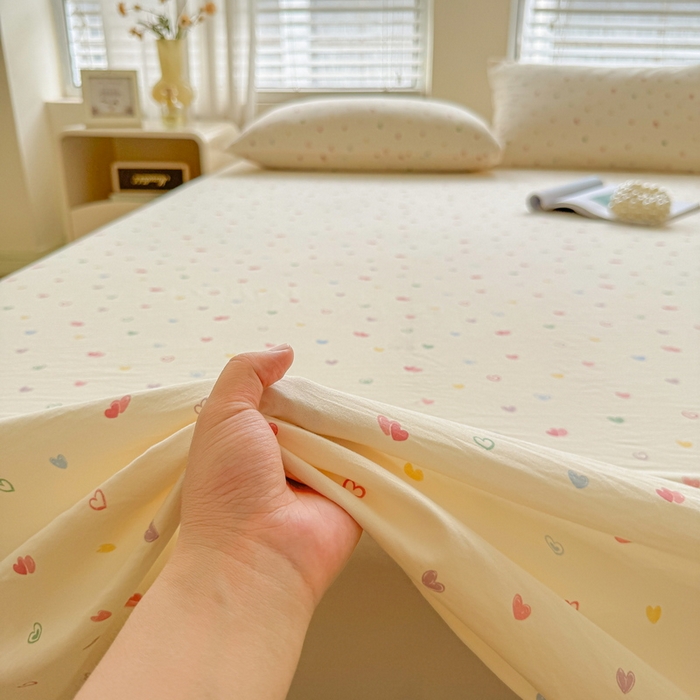 91家纺网 家纺一手货源 找家纺 （总）澜妃 2025新款糯叽叽单床单单品床单床单单件-印花系列CD