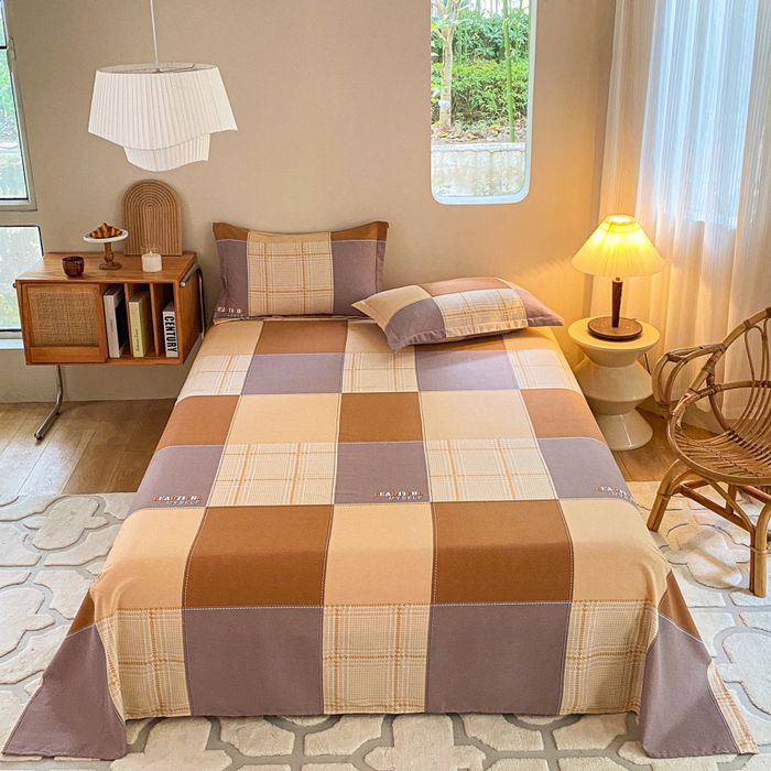 91家纺网 家纺一手货源 找家纺 （总）小叮当家纺仓储工厂店 2025新款（买家秀 不断货）A类全棉纯棉磨毛单床单 床单单件