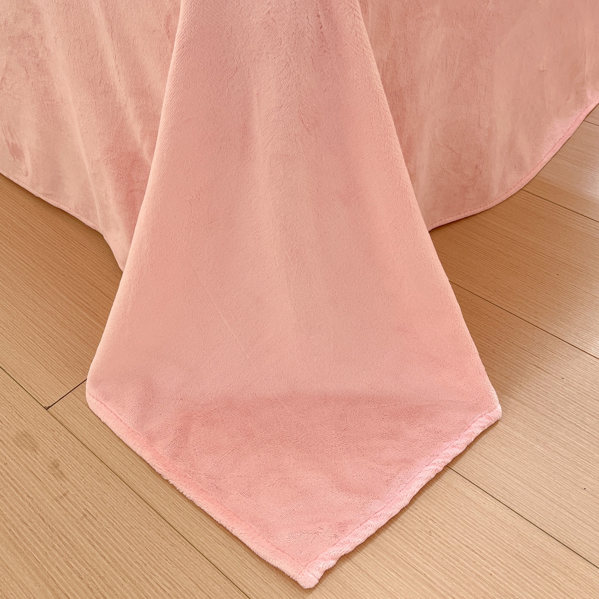 91家纺网 家纺一手货源 找家纺 如一 2025新款高克重卡通印花牛奶绒四件套第三批 粉粉兔