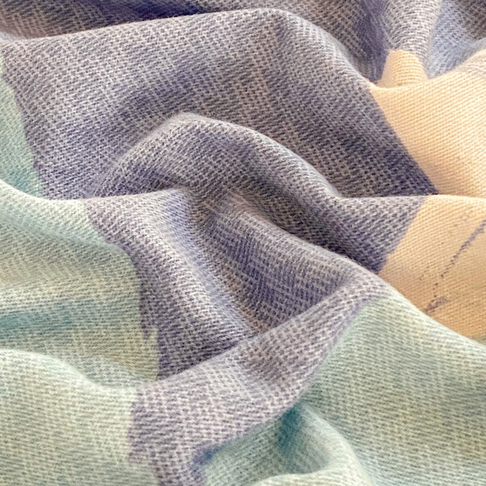 91家纺网 家纺一手货源 找家纺 小叮当家纺仓储工厂店 2025新款（买家秀 不断货）A类全棉纯棉磨毛单床单 床单单件 波纹蓝