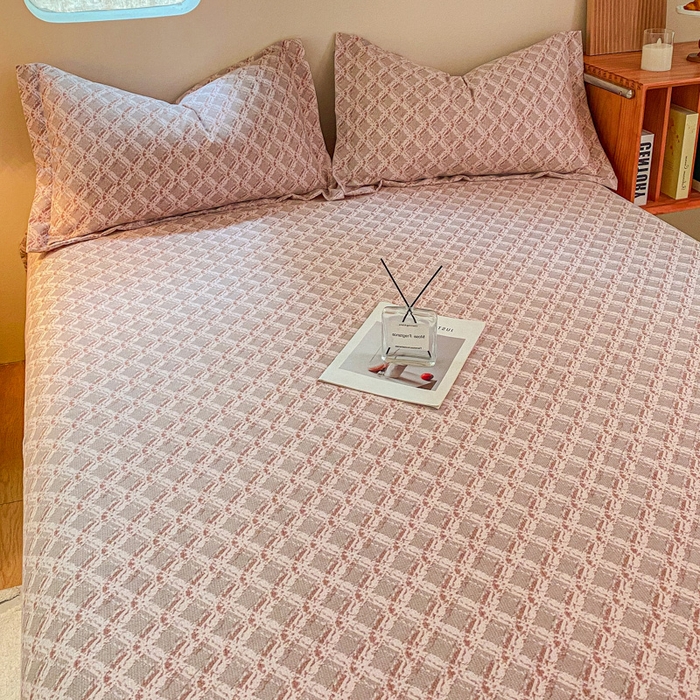 91家纺网 家纺一手货源 找家纺 小叮当家纺仓储工厂店 2025新款（买家秀 不断货）A类全棉纯棉磨毛单床单 床单单件 浪漫甜心