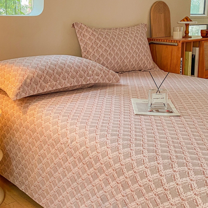 91家纺网 家纺一手货源 找家纺 小叮当家纺仓储工厂店 2025新款（买家秀 不断货）A类全棉纯棉磨毛单床单 床单单件 浪漫甜心