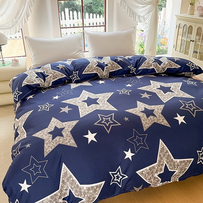 91家纺网 家纺一手货源 找家纺 梵巢家纺 芦荟棉被套，被罩化纤被套 福星高照