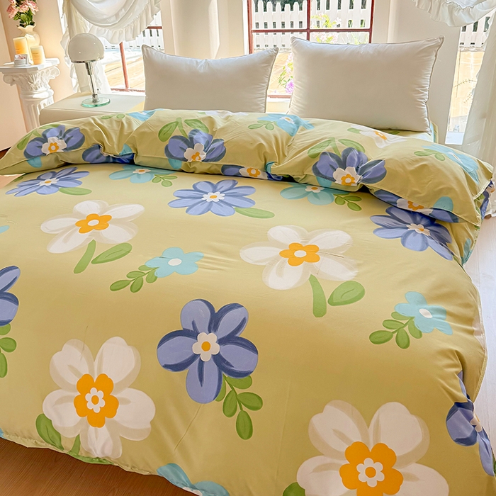 91家纺网 家纺一手货源 找家纺 梵巢家纺 芦荟棉被套，被罩化纤被套 秘密花园