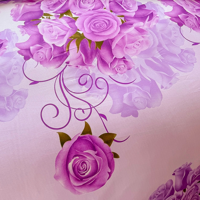 91家纺网 家纺一手货源 找家纺 梵巢家纺 芦荟棉被套，被罩化纤被套 紫气东来