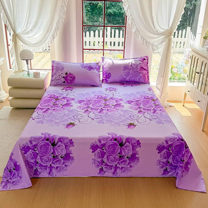 91家纺网 家纺一手货源 找家纺 （总）梵巢家纺 2025新款加厚芦荟棉床单磨毛化纤床单