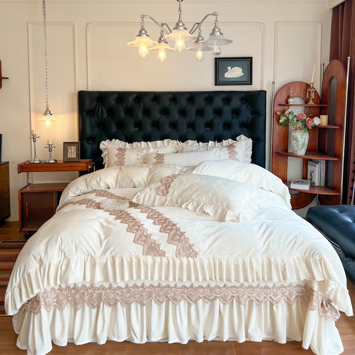 瑞宝 2025新款宝宝绒床盖四件套-北欧风情（控价 308起） 北欧风情-高级米