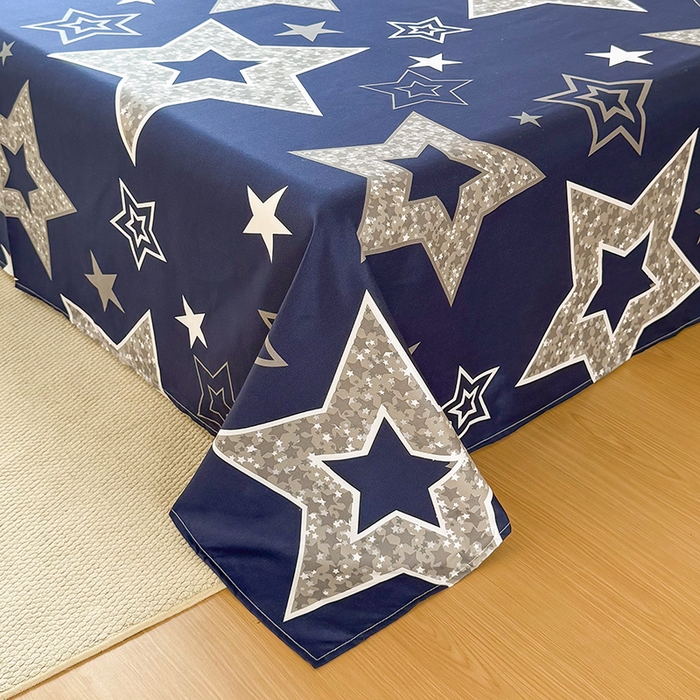 91家纺网 家纺一手货源 找家纺 梵巢家纺 2025新款加厚芦荟棉床单磨毛化纤床单 福星高照