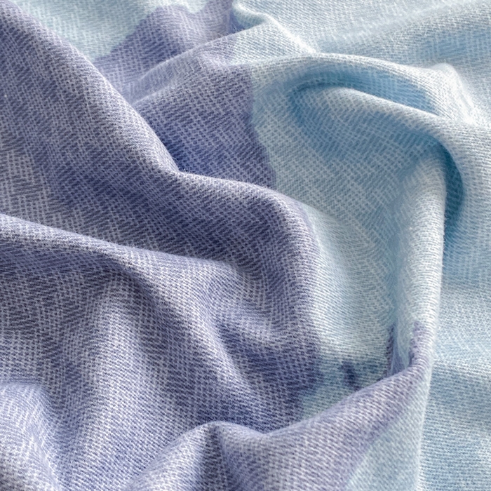 91家纺网 家纺一手货源 找家纺 小叮当家纺仓储工厂店 2025新款（买家秀 不断货）A类全棉纯棉磨毛单被套 被套单件 波纹蓝