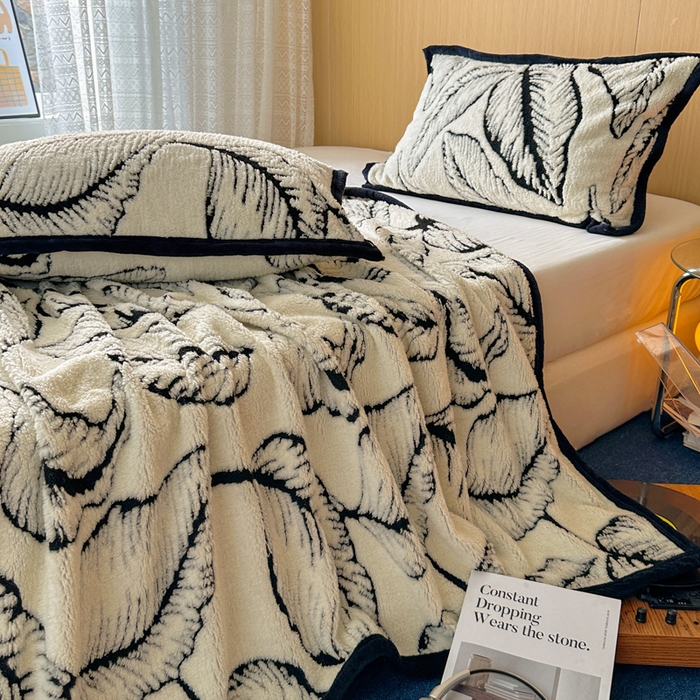 91家纺网 家纺一手货源 找家纺 （总）春光里 2025新款双面阳离子毛毯