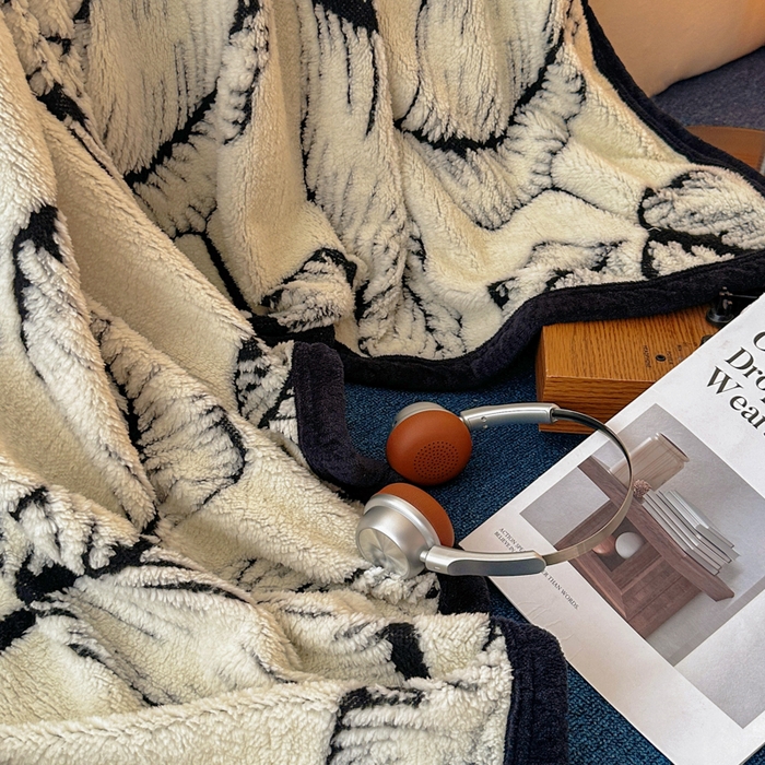 91家纺网 家纺一手货源 找家纺 （总）春光里 2025新款双面阳离子毛毯