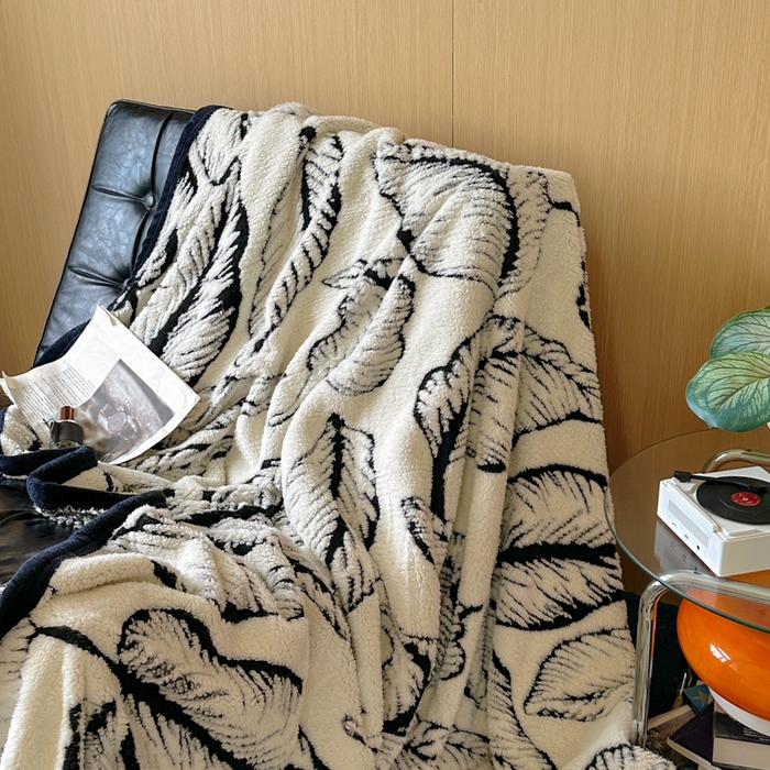 春光里 2025新款双面阳离子毛毯 春和