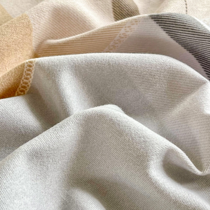 91家纺网 家纺一手货源 找家纺 小叮当家纺仓储工厂店 2025新款（买家秀 不断货）A类全棉纯棉磨毛单被套 被套单件 彩虹格