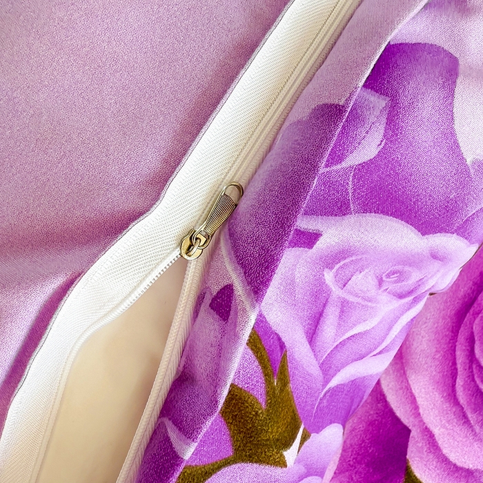 91家纺网 家纺一手货源 找家纺 梵巢家纺 2025新款芦荟棉四件套和单品印花四件套 床笠款四件套 紫气东来