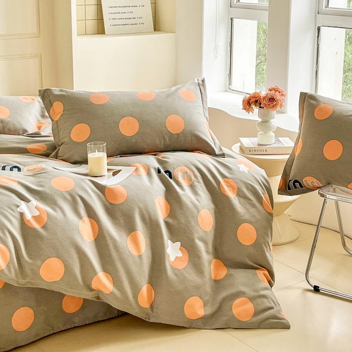 91家纺网 家纺一手货源 找家纺 小叮当家纺仓储工厂店 2025新款（买家秀 不断货）A类全棉纯棉磨毛单被套 被套单件 圈圈圆圆