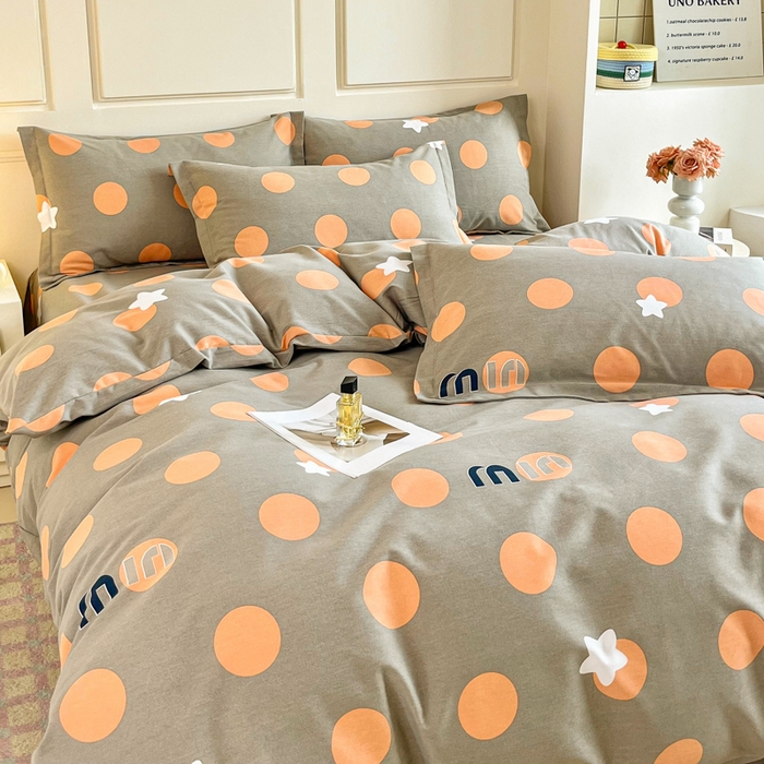 91家纺网 家纺一手货源 找家纺 小叮当家纺仓储工厂店 2025新款（买家秀 不断货）A类全棉纯棉磨毛单被套 被套单件 圈圈圆圆