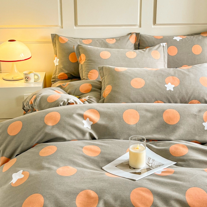 91家纺网 家纺一手货源 找家纺 小叮当家纺仓储工厂店 2025新款（买家秀 不断货）A类全棉纯棉磨毛单被套 被套单件 圈圈圆圆