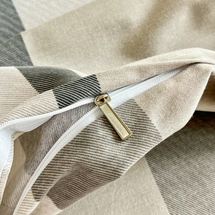 91家纺网 家纺一手货源 找家纺 小叮当家纺仓储工厂店 2025新款（买家秀 不断货）A类全棉纯棉磨毛单被套 被套单件 线条格