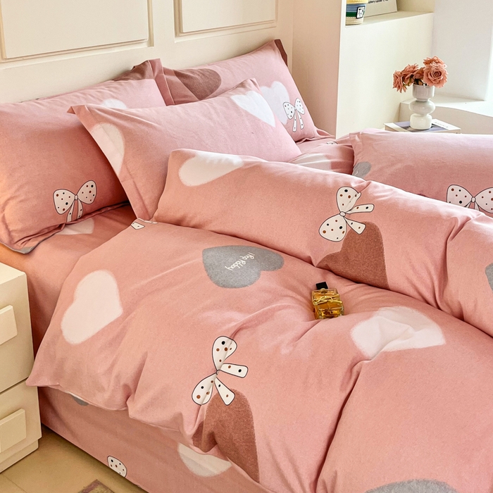 91家纺网 家纺一手货源 找家纺 （总）小叮当家纺仓储工厂店 2025新款（买家秀 不断货）A类全棉纯棉磨毛四件套