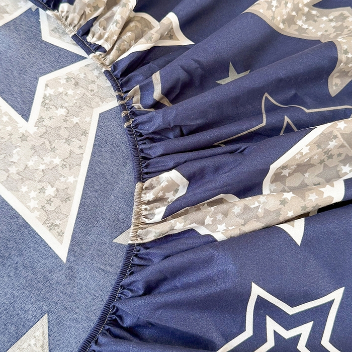 91家纺网 家纺一手货源 找家纺 亿佳人 芦荟棉床笠，外贸跨境单床笠磨毛床笠印花床笠 福星高照