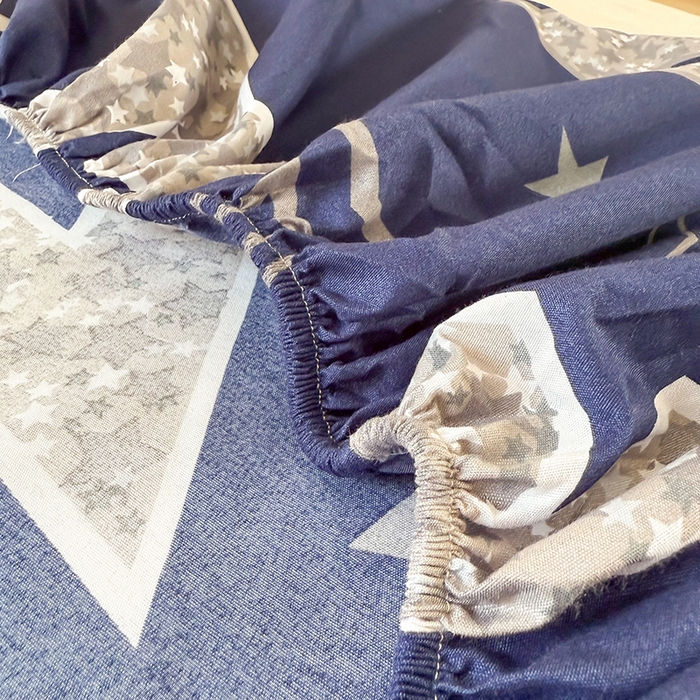 91家纺网 家纺一手货源 找家纺 亿佳人 芦荟棉床笠，外贸跨境单床笠磨毛床笠印花床笠 福星高照