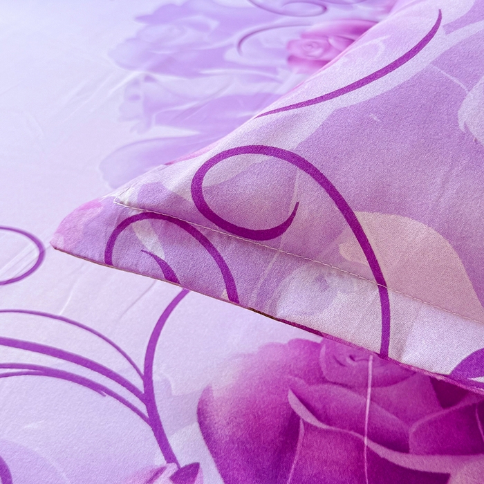 91家纺网 家纺一手货源 找家纺 亿佳人 芦荟棉床笠，外贸跨境单床笠磨毛床笠印花床笠 紫气东来