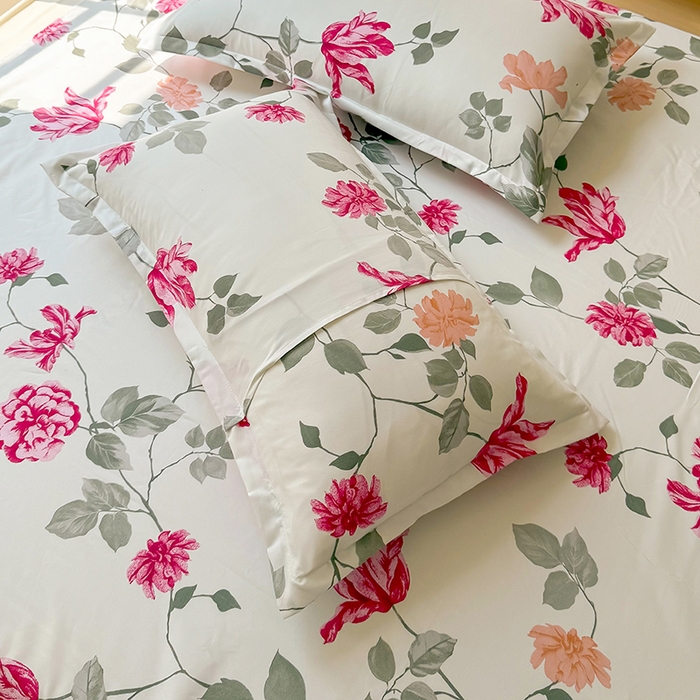 91家纺网 家纺一手货源 找家纺 亿佳人 芦荟棉三四件套，床单，被套，枕套化纤四件套 芳菲