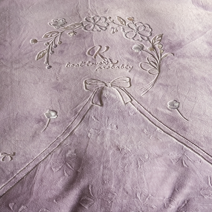 91家纺网 家纺一手货源 找家纺 （总）保罗圣迪奥 2025新款230克全消光牛奶绒四件套-沐夏