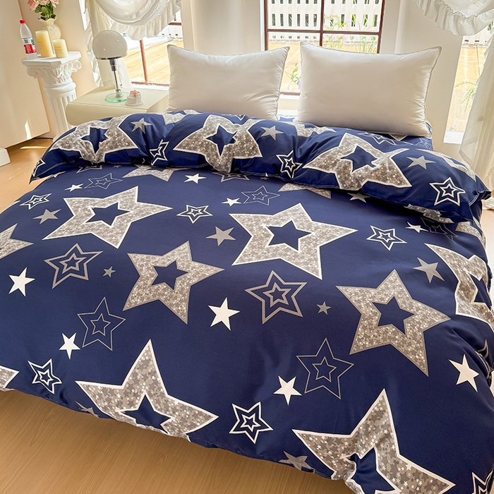 91家纺网 家纺一手货源 找家纺 亿佳人 芦荟棉被套，被罩化纤被套 福星高照