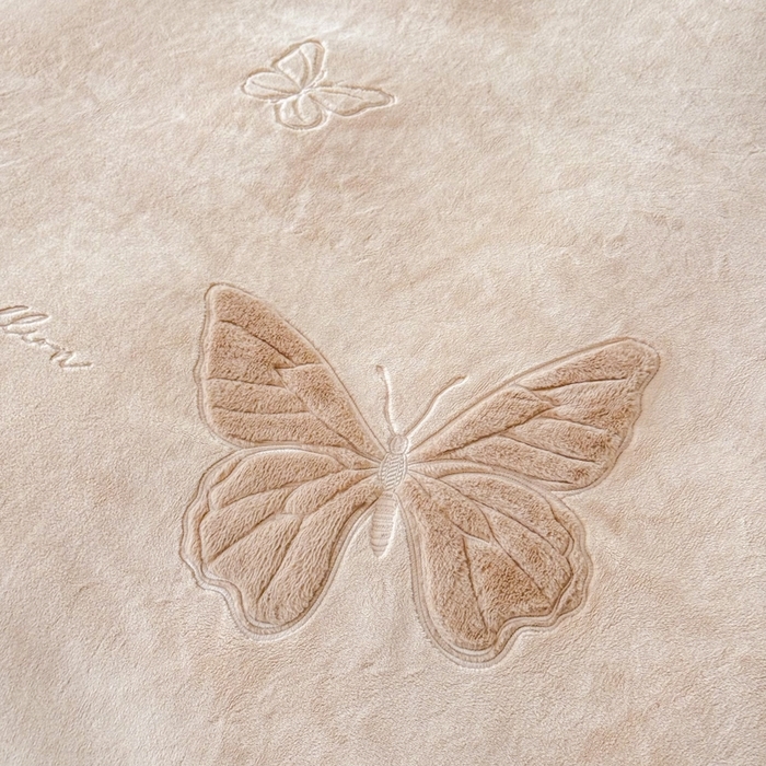 91家纺网 家纺一手货源 找家纺 （总）保罗圣迪奥 2025新款250克全消光牛奶绒四件套-蝶曼