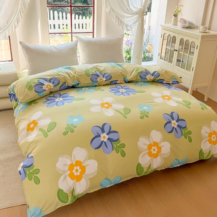 91家纺网 家纺一手货源 找家纺 亿佳人 芦荟棉被套，被罩化纤被套 秘密花园