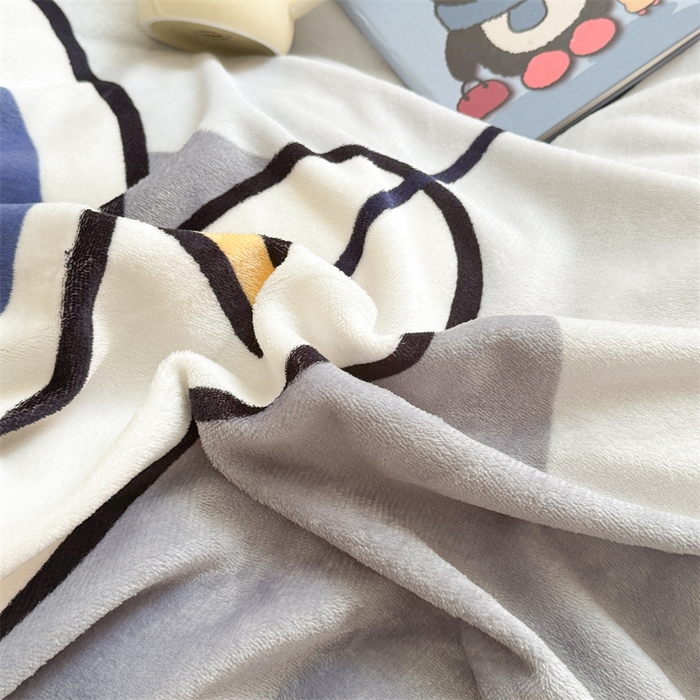 91家纺网 家纺一手货源 找家纺 （总）福来临家纺 2025秋冬新款亲肤舒适保暖加厚牛奶绒大版卡通四件套