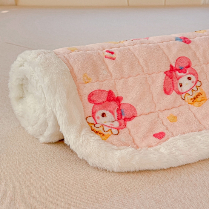 91家纺网 家纺一手货源 找家纺 （总）澜妃 2025新款高克重牛奶绒可爱系床褥床护垫CHD