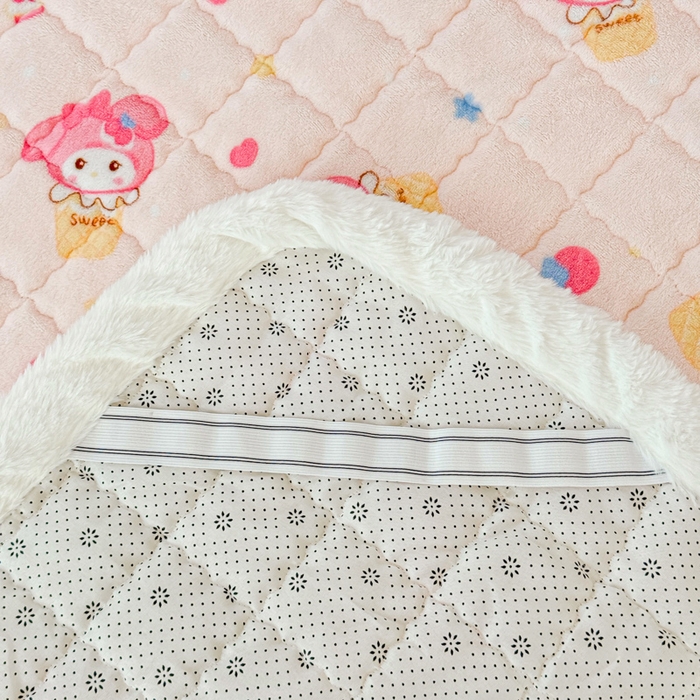 91家纺网 家纺一手货源 找家纺 （总）澜妃 2025新款高克重牛奶绒可爱系床褥床护垫CHD