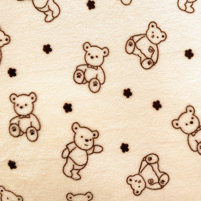 91家纺网 家纺一手货源 找家纺 暖芯优选 2025新款小清新加厚高克重牛奶绒四件套直播热款电商热款 小熊世界