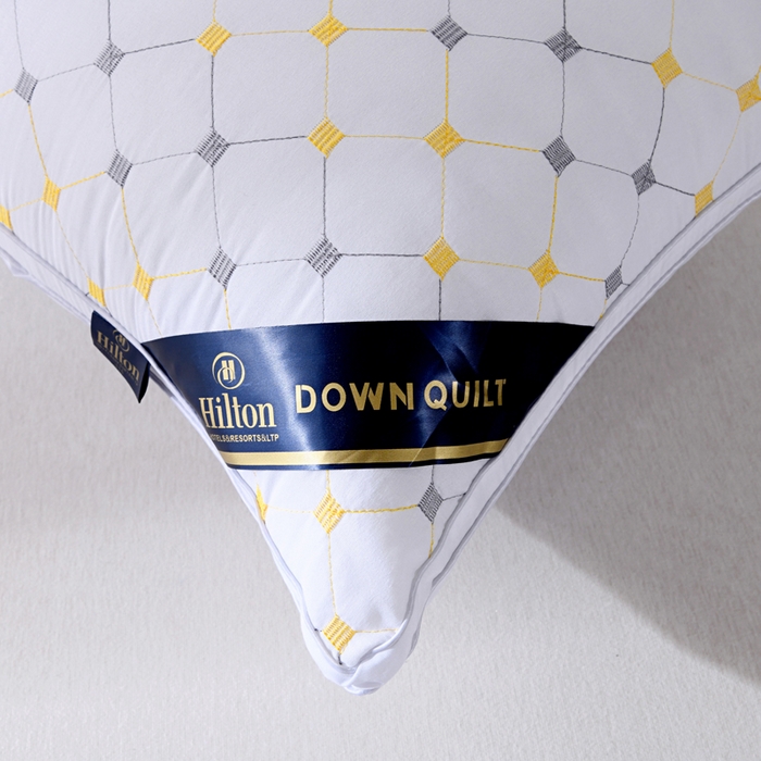 91家纺网 家纺一手货源 找家纺 （总）小叮当家纺仓储工厂店 2025新款磨毛羽丝绒枕头枕芯--满天星