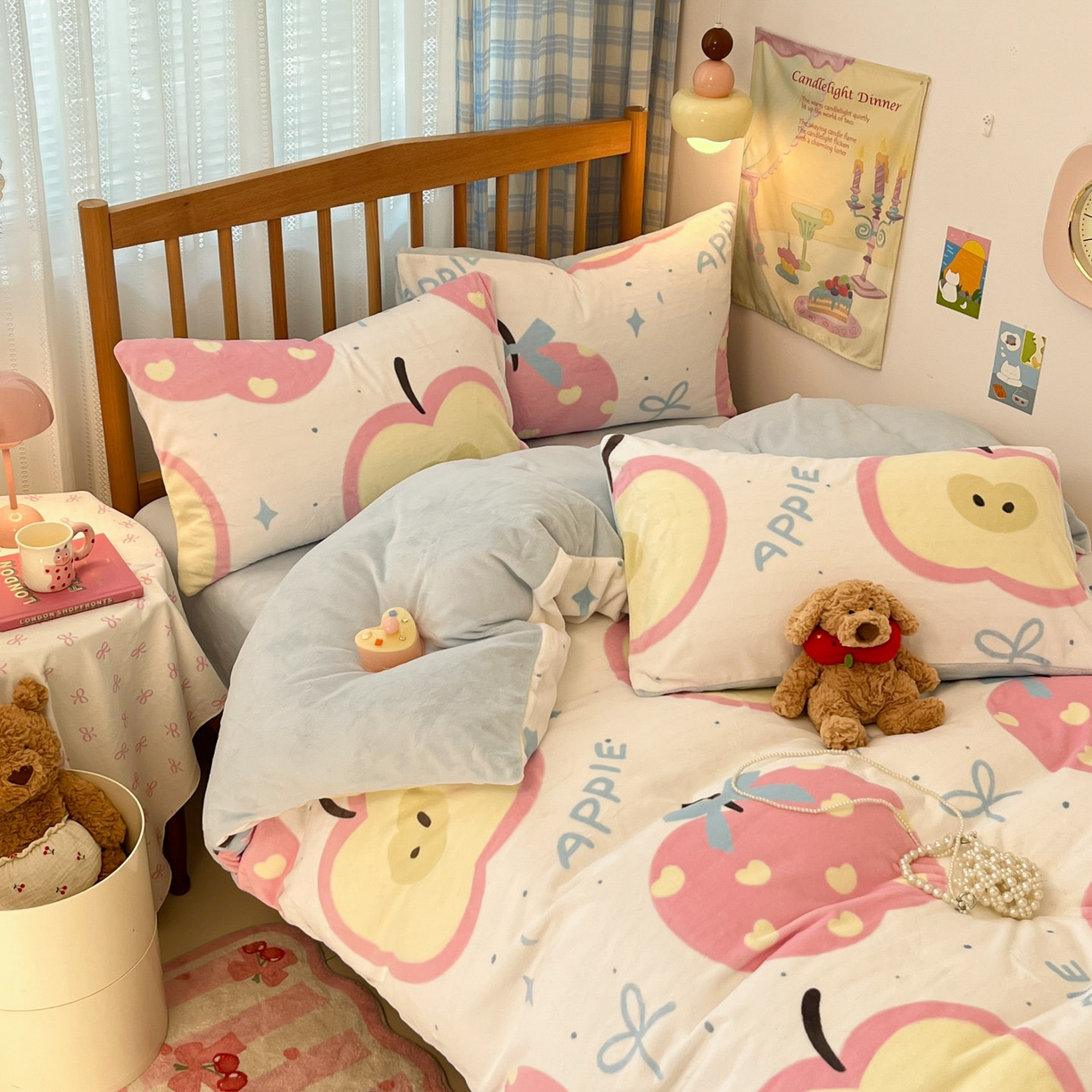 91家纺网 家纺一手货源 找家纺 （总）小叮当家纺仓储工厂店 2025新款牛奶绒印花四件套