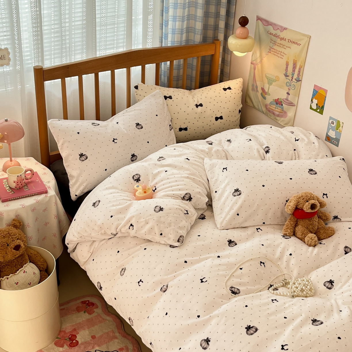 91家纺网 家纺一手货源 找家纺 （总）小叮当家纺仓储工厂店 2025新款牛奶绒印花四件套